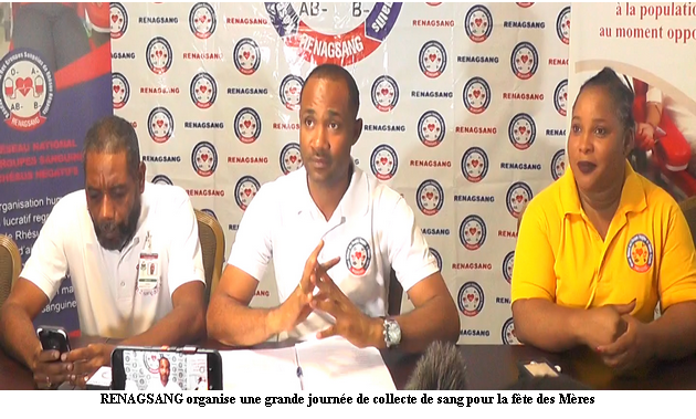 RENAGSANG organise une grande journée de collecte de sang pour la fête des Mères